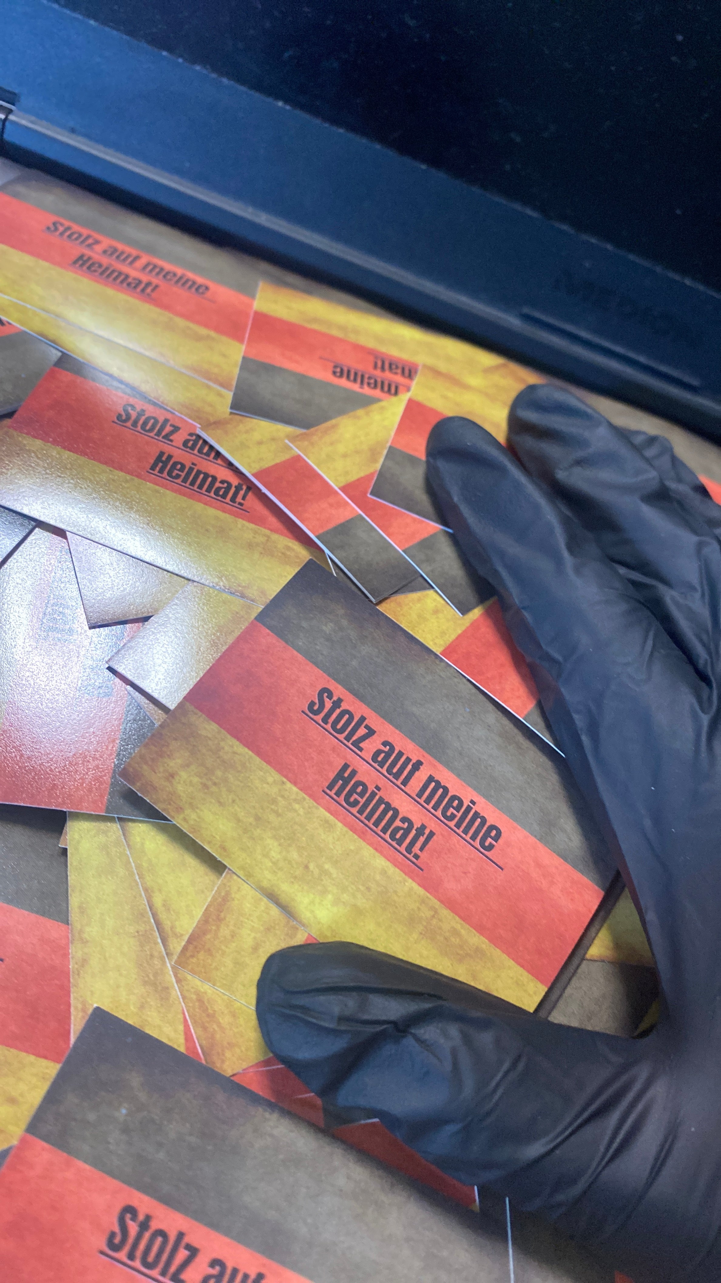 „STOLZ AUF MEINE HEIMAT“ Sticker DIN A8