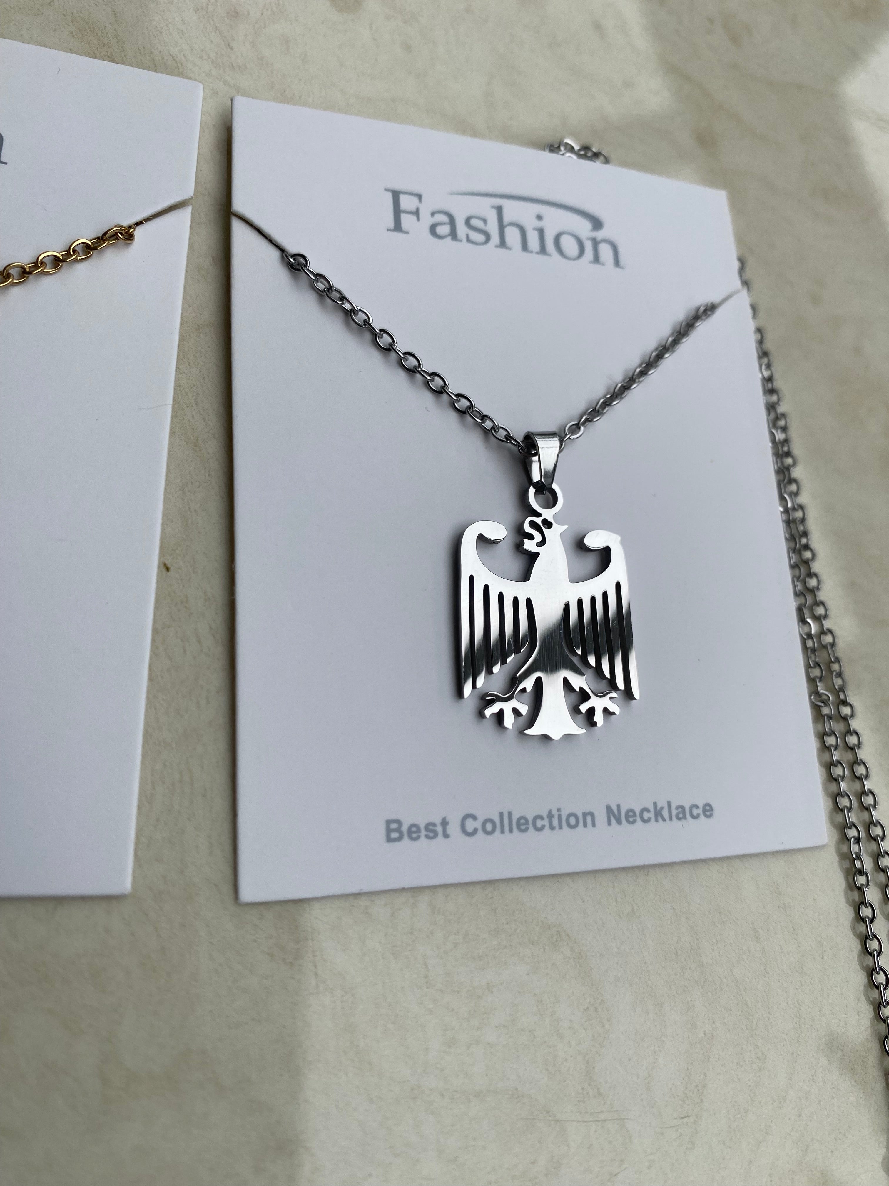 Premium Deutsche Adler (Silber) Kette-Statement Chain