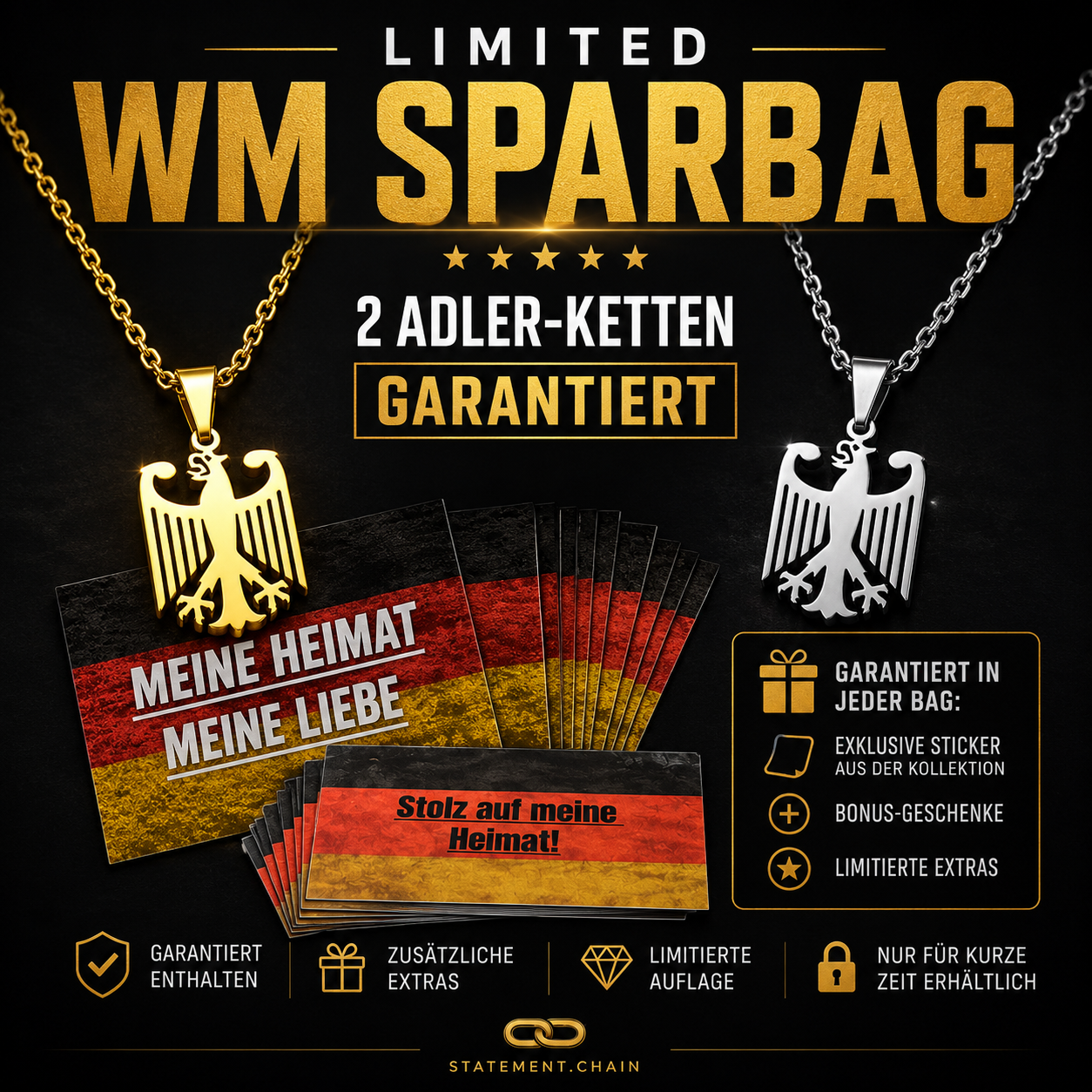 LIMITED-WM SPARBAG🤫🇩🇪